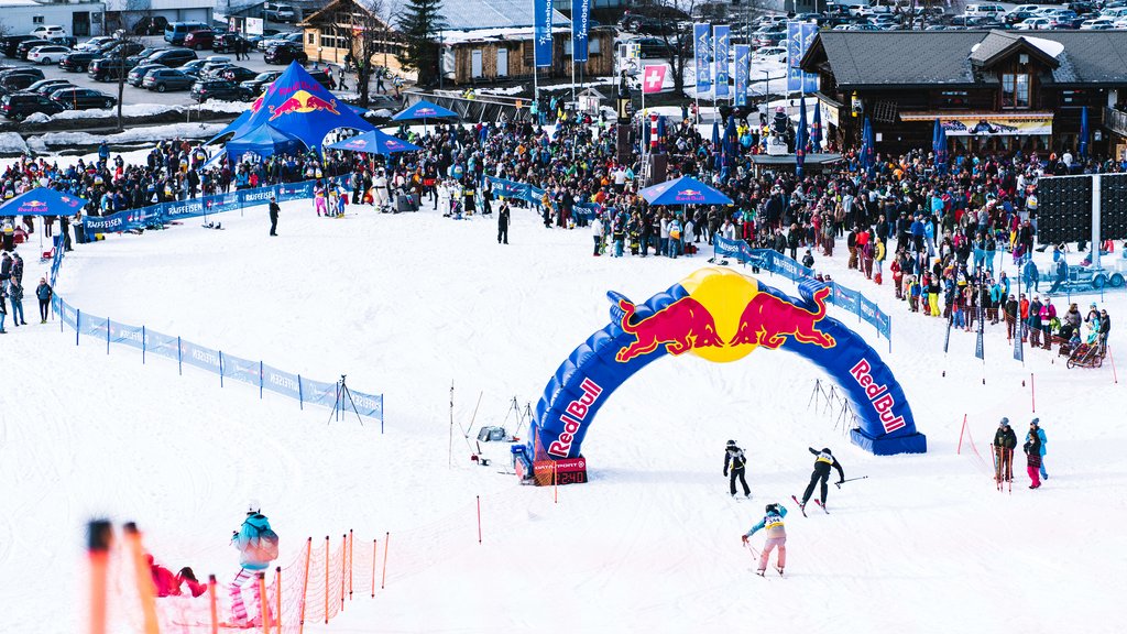 Sportevent Red Bull Homerun am Jakobshorn in Davos